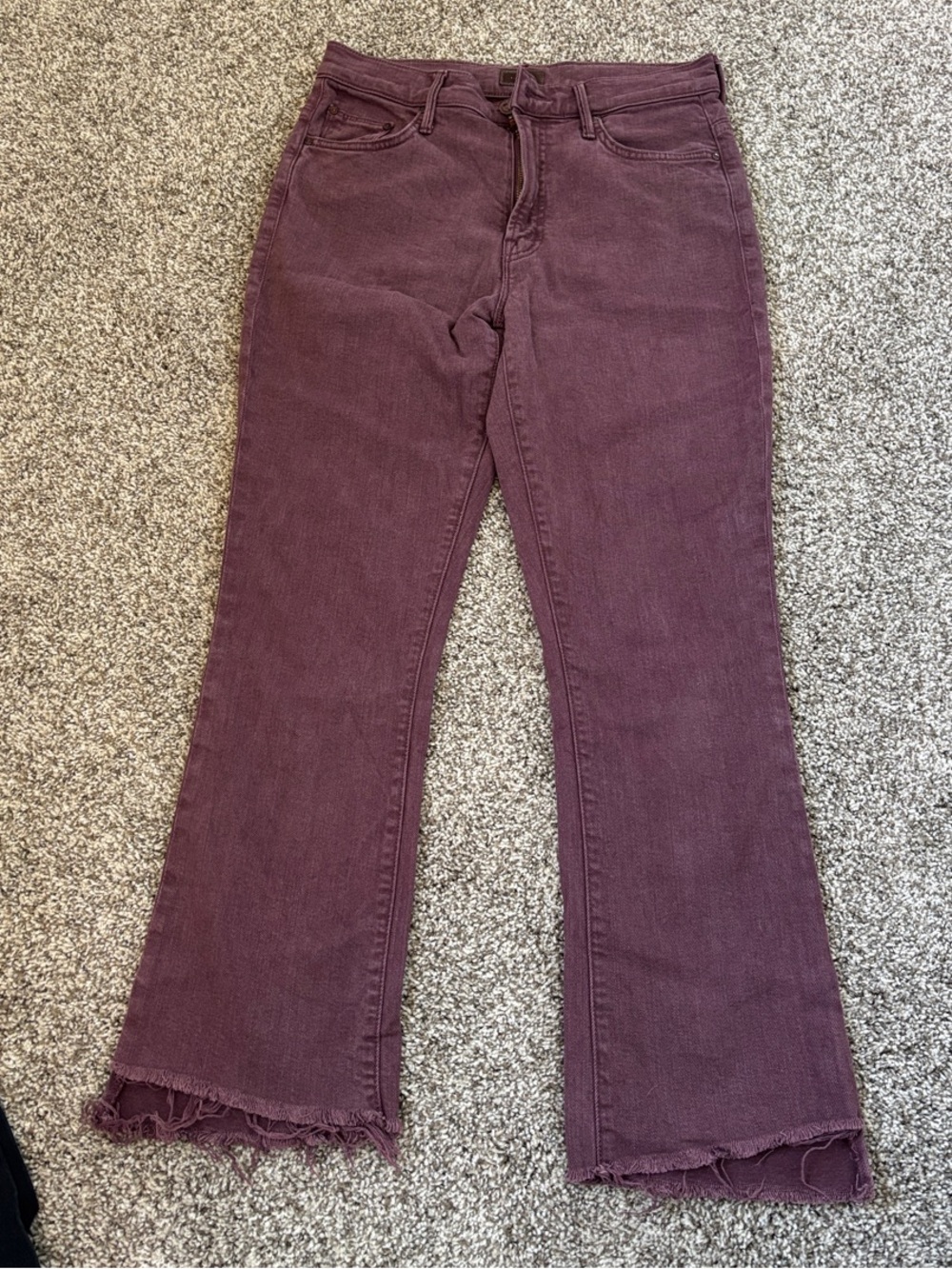Mother Step Fray Jeans